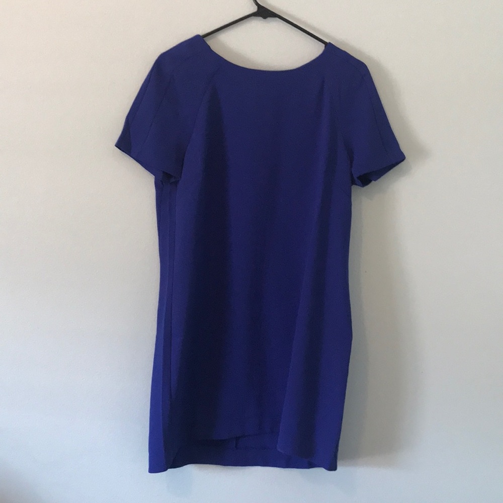 Sz M F21 Electric Blue Aline mini dress